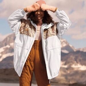 FREE PEOPLE MOVEMENT SUMMIT SUNSET 2-in-1 ski coat NWT retails $595 size Large